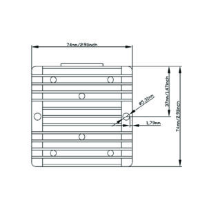 VIP Vision 12V~24V DC Power Converter VSPOWCONVERTER1