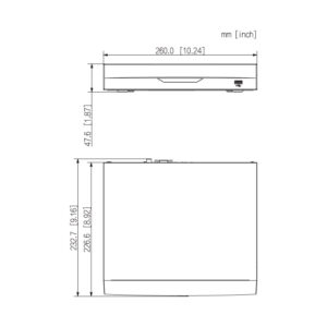 Watchguard Compact AI Series 8CH PoE NVR with 1 x HDD Bay NVR8COM-I
