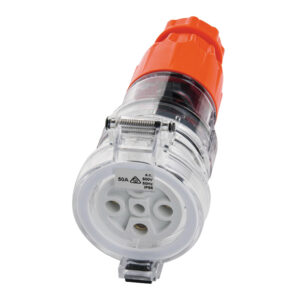 AVOL 5 Pin Round Extension Socket 10A SE510R3P