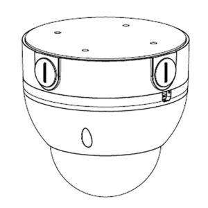 None Adapter/Junction Box for Surveillance Cameras VSBKTA138-2
