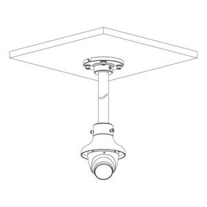 Securview Victory Series Professional Series 2.0MP 2.8mm Fixed HDCVI Turret VSCVI-2DIRG