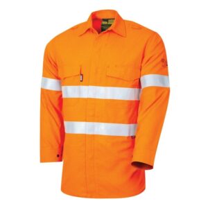 Arc flash Orange D/N Shirt HRC2 Size 2XL 8.6cal/cm2