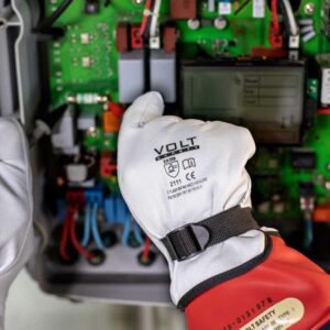 LV Leather Outer Gloves Size 08 - Volt Safety GLOVEOUT LV-08