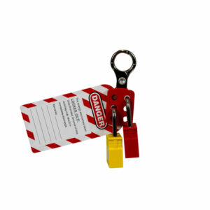 Aluminium 6 Hole Lockout Hasp 25mm Jaw - Volt Safety LOCKOUT-HASP-SLH125