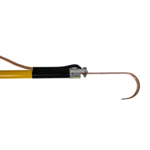 Insulated Discharge Stick 1.75m Kit with 3.0m Earth Lead - Volt Safety STICK-DC50-K