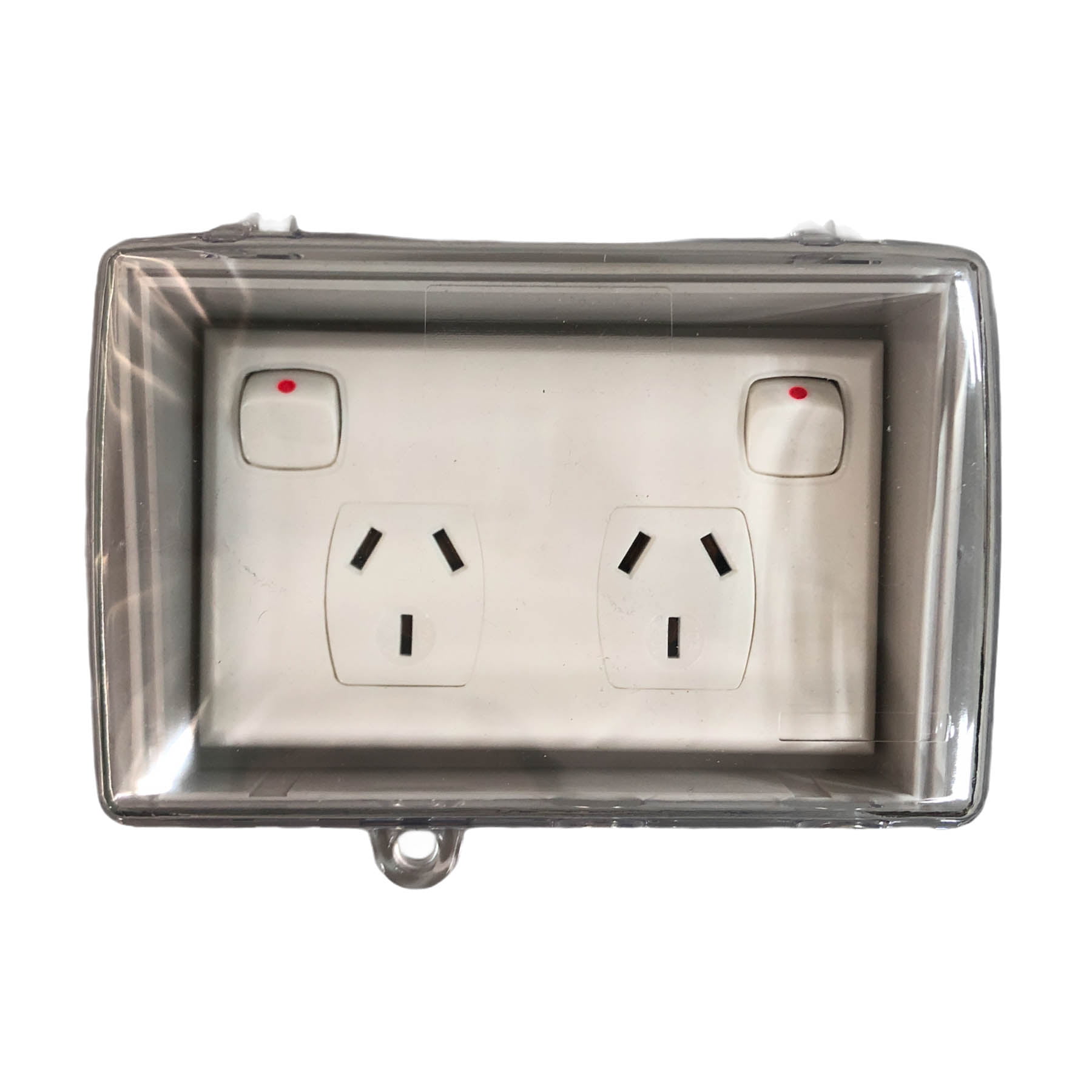 Transco weatherproof enclosure and clear lid WENC