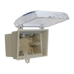 Transco weatherproof enclosure and clear lid WENC