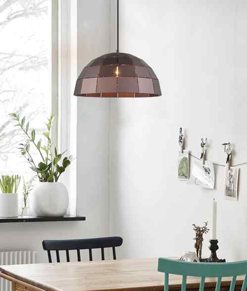 CLA
ARMIS: Retro Tiled Dome Shape Pendant Lights - Image 6