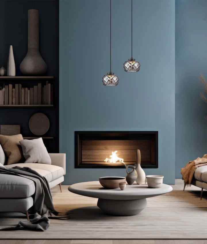 CLA CARAMELLE: Interior LED Tri-CCT Glass with Segments Ellipse Pendant Lights