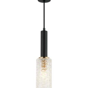 CLA CLEO: Interior Oblong Cut Glass Pendant Light
