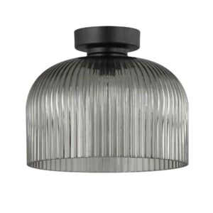 CLA DIYVINTAJ: D.I.Y. Dome Ribbed Glass Batten Fix Ceiling Lights