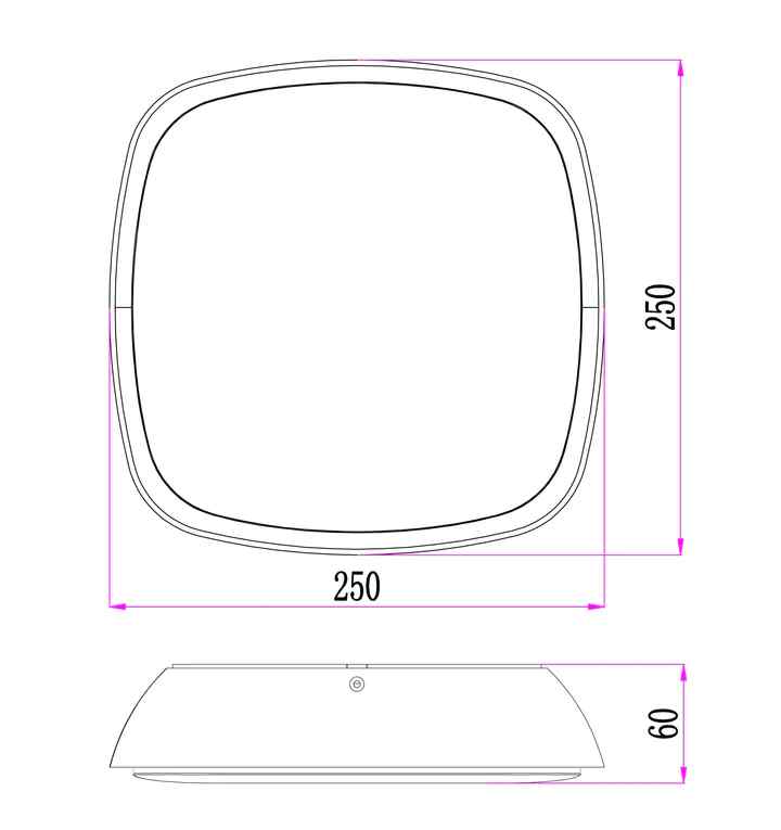 CLA DOCCIA: Exterior LED Round Wall / Ceiling Lights IP65 - Image 5