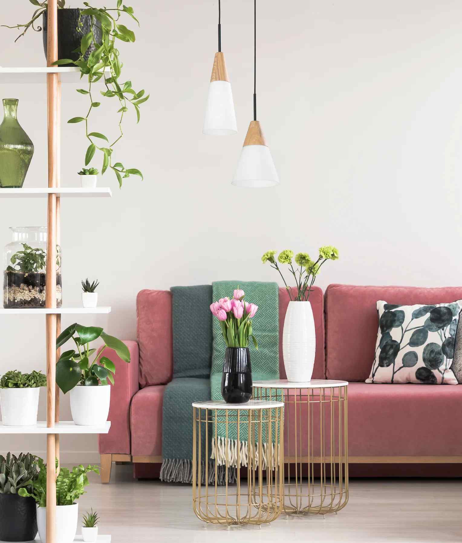 CLA FINN: Scandinavian Blonde Wood & Opal Glass Medium Cone Pendant Light