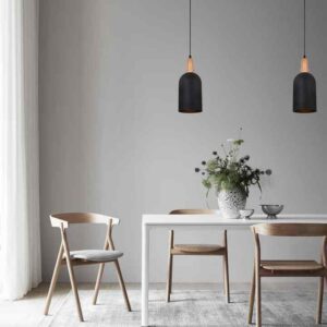 CLA HORTEN: Scandinavian Oblong Shape Pendant Lights
