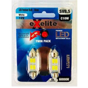 CLA 
Exelite LED Festoon Auto Globes (2pcs Pack)