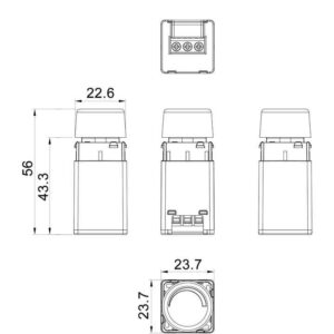 CLA LYNX1: Trailing Edge Rotary Dimmer