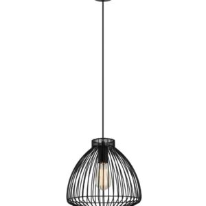 CLA MANU: Modern Interior Cone (Concave) Wire Cage Pendant Lights