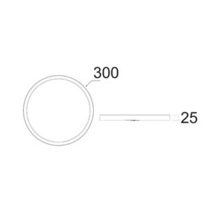 CLA OYSTRI: LED Slim Tri-CCT Dimmable Oyster Lights IP54 IK03