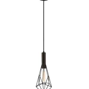 CLA BLACKBAND & WHITEBAND Small Diamond Shape Bird Cage Pendant Lights
