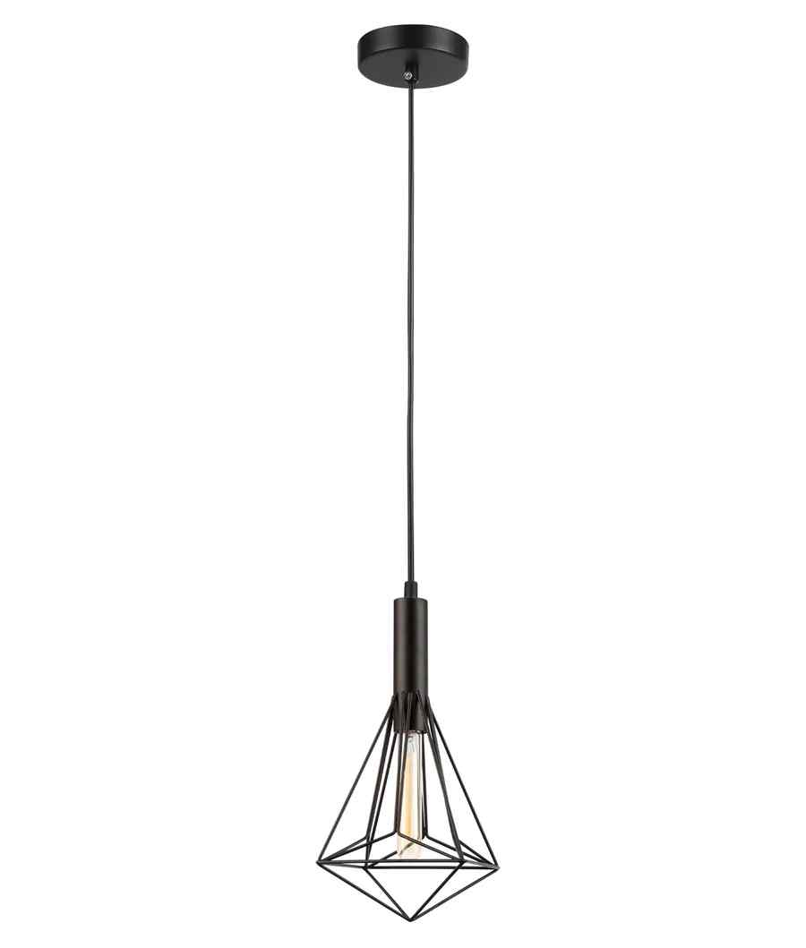 CLA BLACKBAND & WHITEBAND: Diamond Shape Bird Cage Pendant Lights