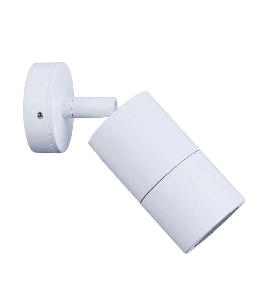 CLA MR16 Exterior Wall Pillar Spot Lights (White Aluminium) IP65 - Image 2