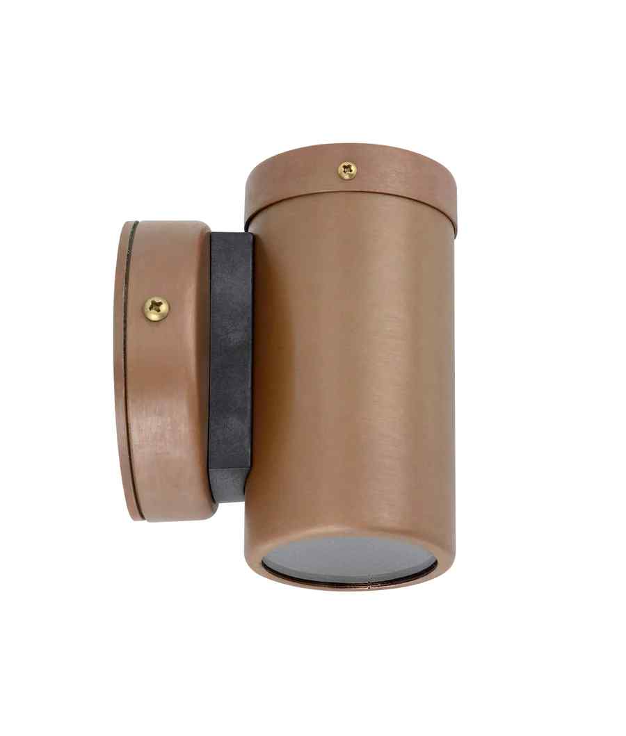 CLA MR16 Exterior Wall Pillar Spot Lights (Aged Copper) IP54 - Image 4