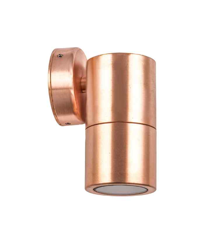 CLA GU10 Exterior Wall Pillar Spot Lights (Copper) IP65 - Image 5