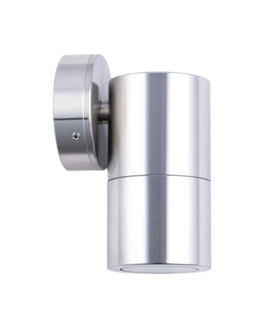 CLA GU10 Exterior Wall Pillar Spot Lights (Anodized Aluminium) IP65 - Image 4