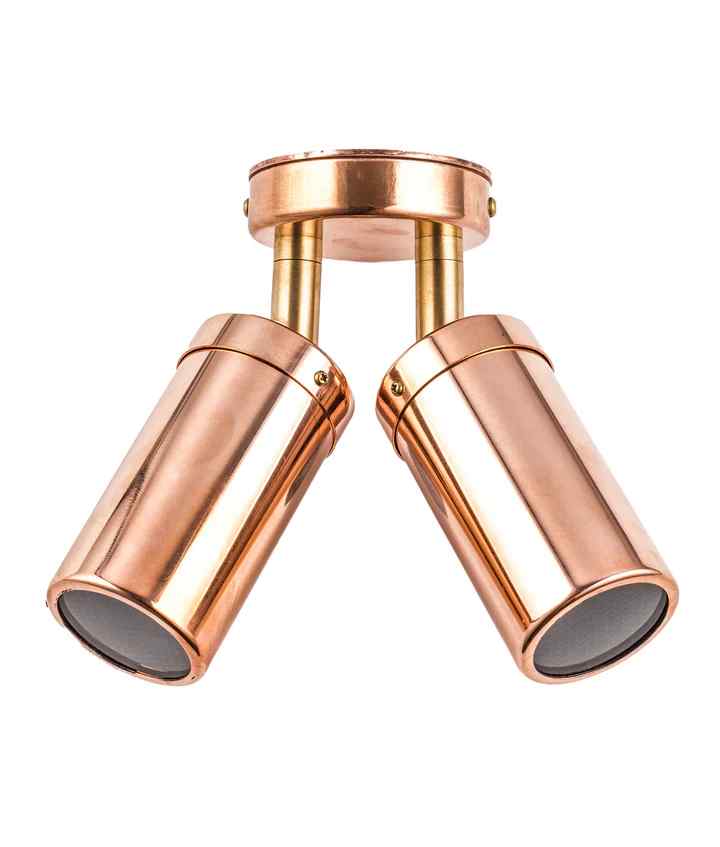 CLA MR16 Exterior Wall Pillar Lights (Light Weight Copper) IP54 - Image 4