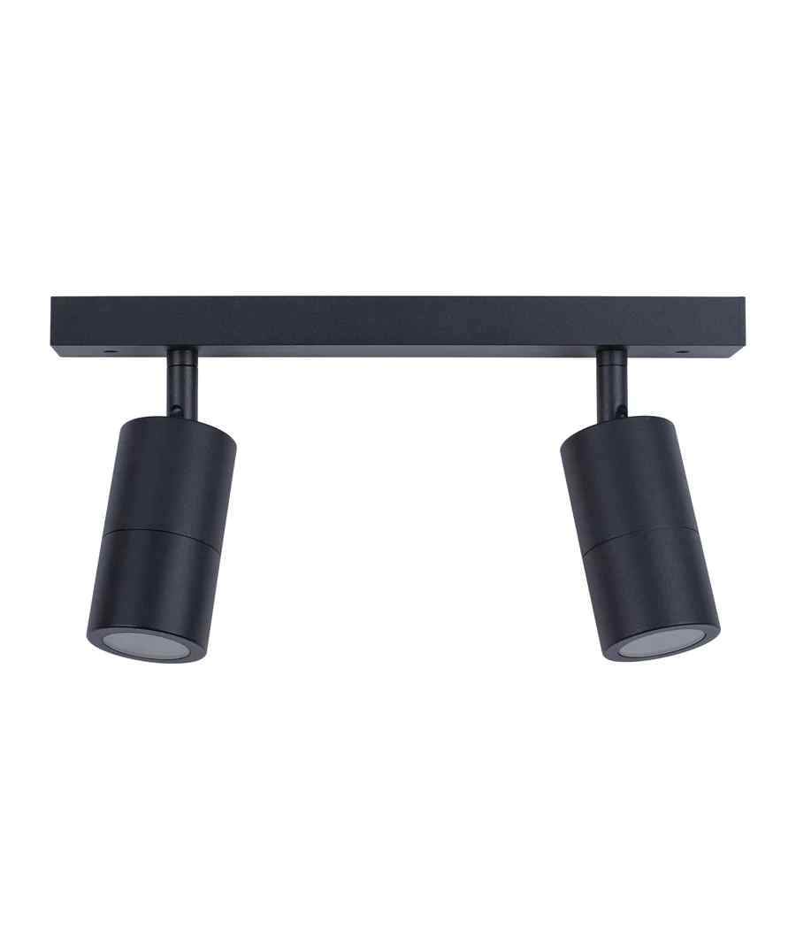 CLA GU10 Exterior Adjustable Head Bar Lights (Black) IP44 - Image 2