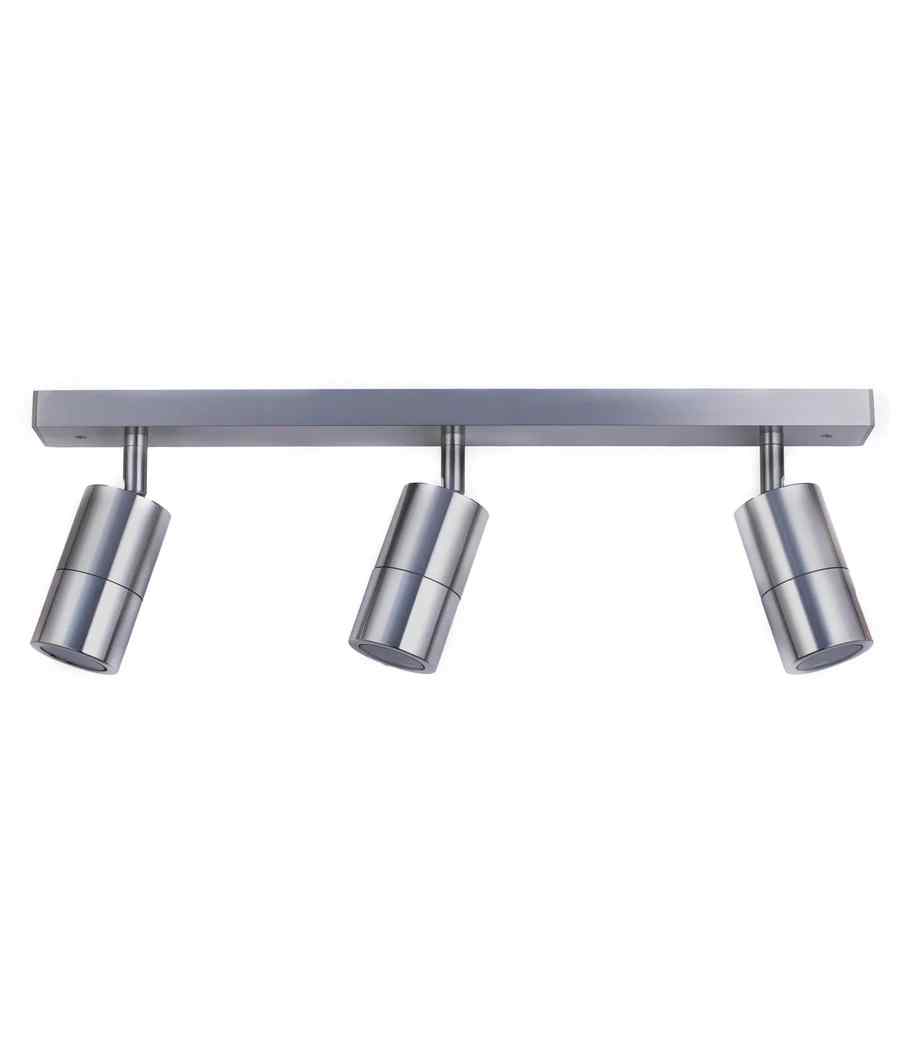 CLA GU10 Exterior Adjustable Head Bar Lights (Titanium) IP44 - Image 4
