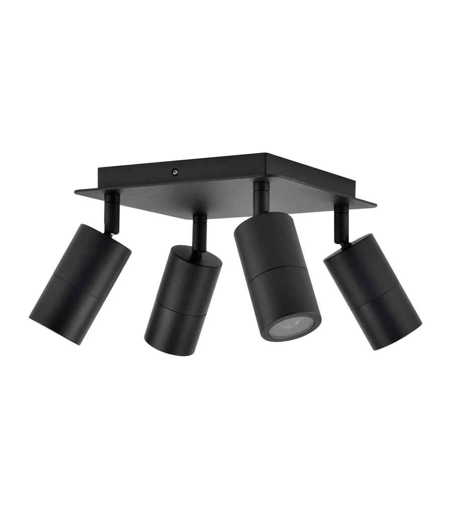 CLA GU10 Exterior Adjustable Head Bar Lights (Black) IP44 - Image 8