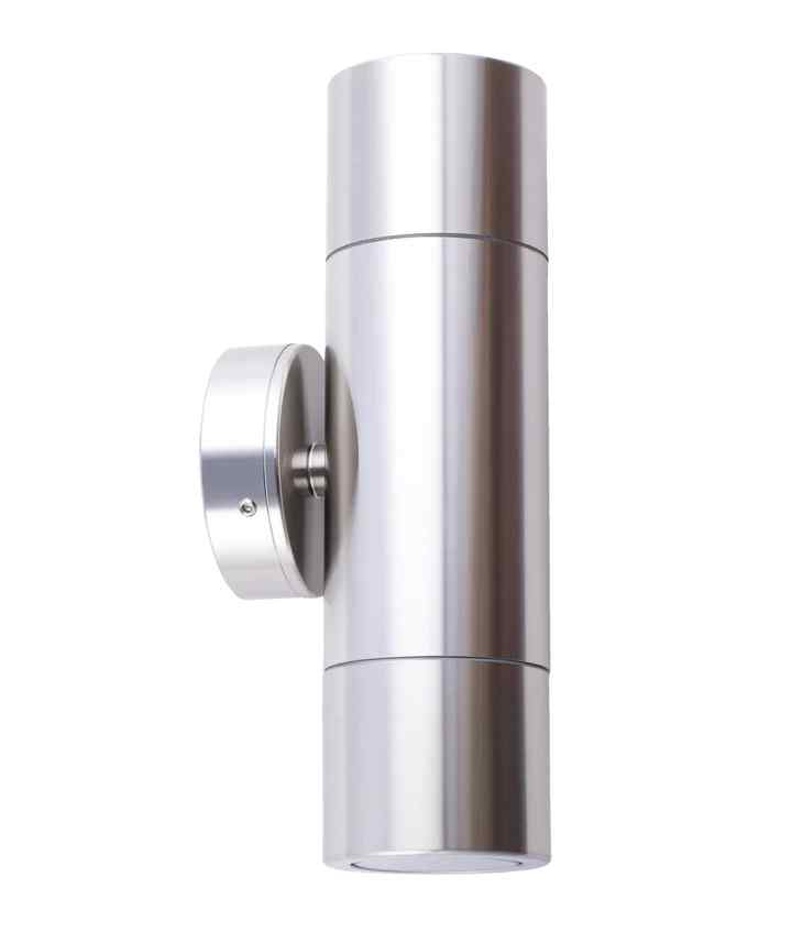 CLA GU10 Exterior Wall Pillar Spot Lights (Anodized Aluminium) IP65 - Image 9