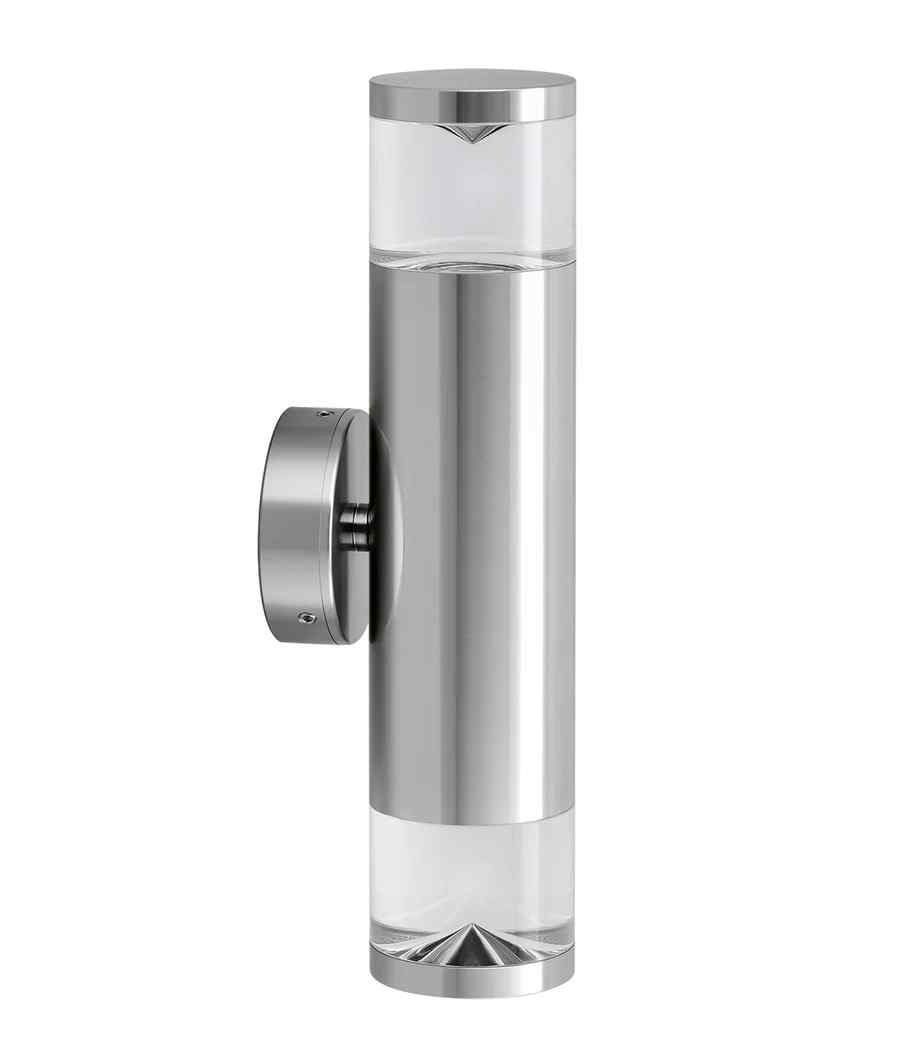CLA PHARE: GU10 Exterior Wall Pillar Light (Aluminium Titanium) IP65 - Image 2