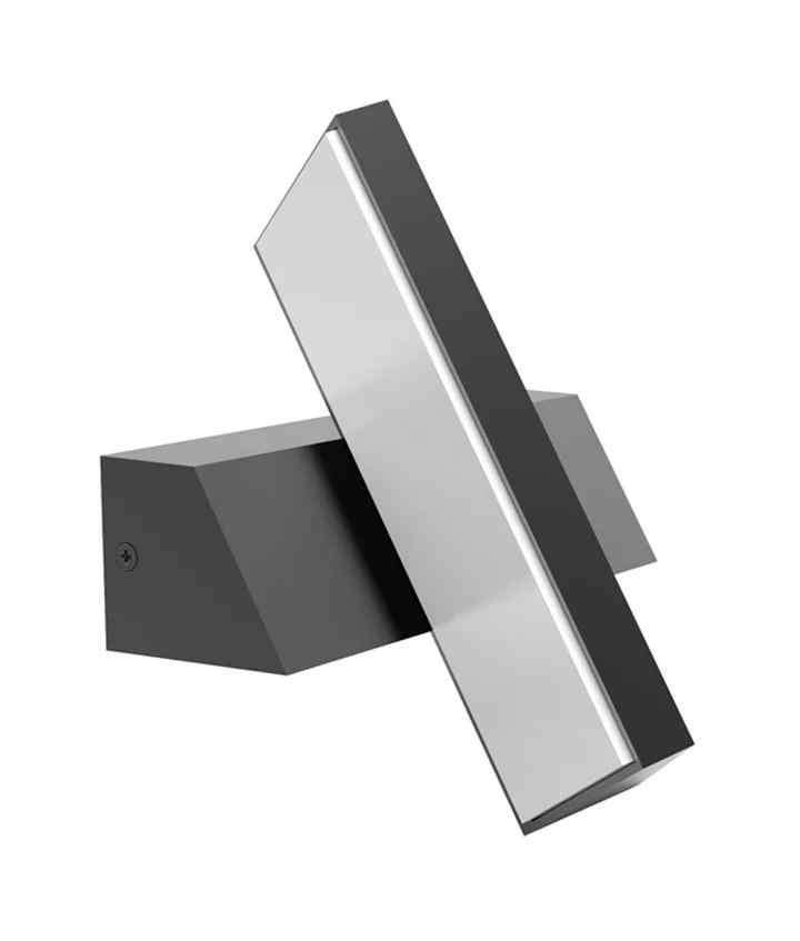 CLA PLANA: Exterior LED Adjustable Wedge Surface Mounted Wall Lights IP65