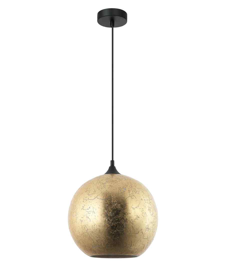 CLA ROCHE: Interior Wine Glass Shape Matte Gold / Chrome Glass Pendant Lights - Image 3