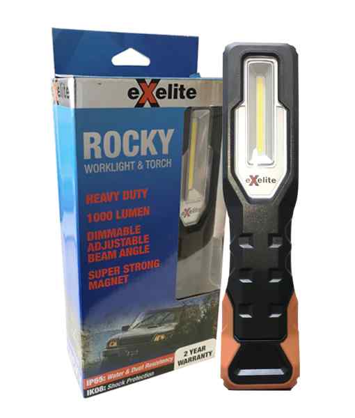 CLA ROCKY: Heavy Duty Worklight & Torch