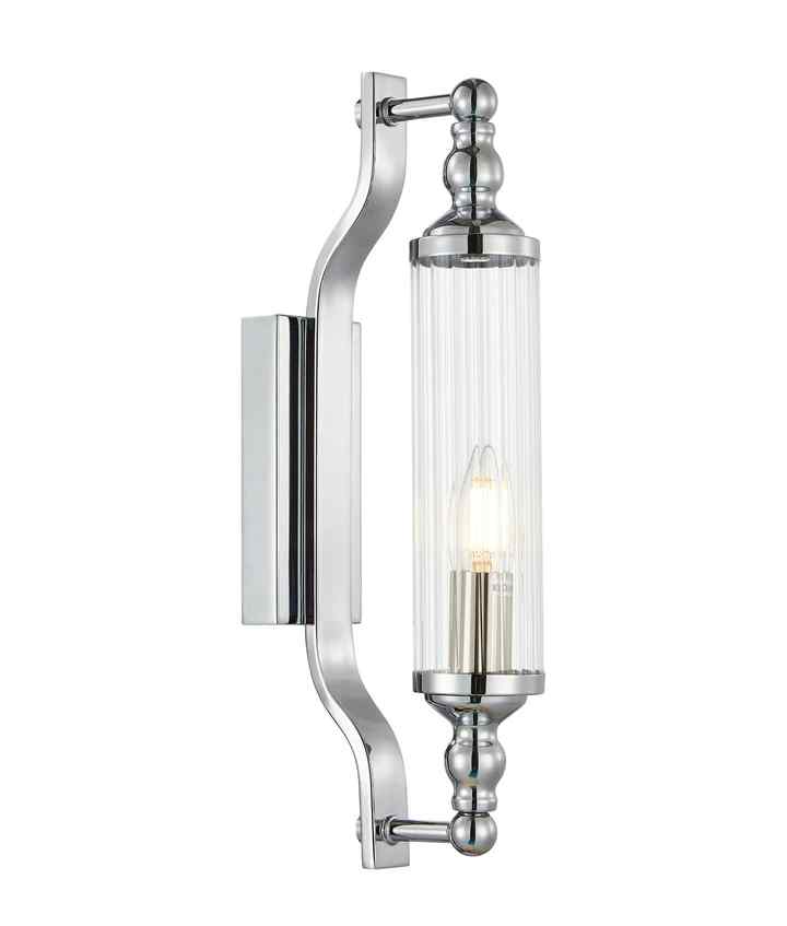 CLA RODILLO: Interior Tubular Clear Glass Wall Lights - Image 3