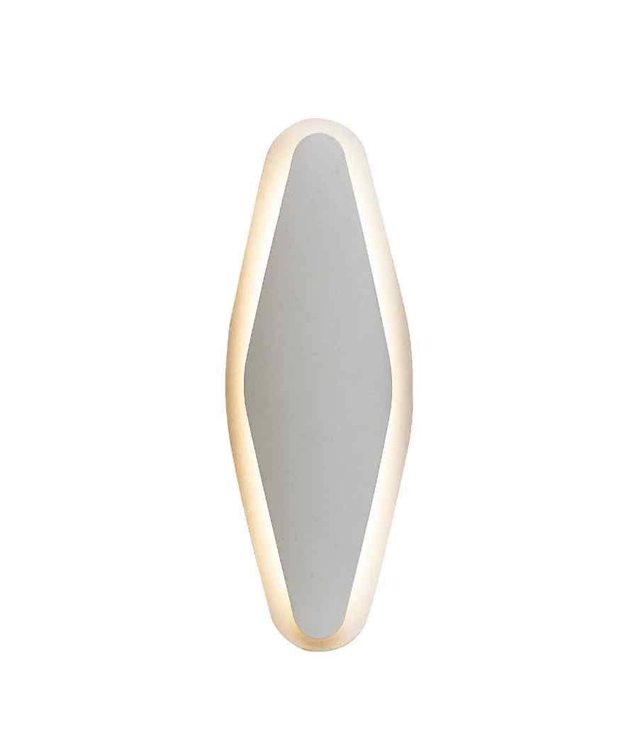 CLA SANTIAGO: City Series LED Tri-CCT Interior Oval Dimmable Wall Light