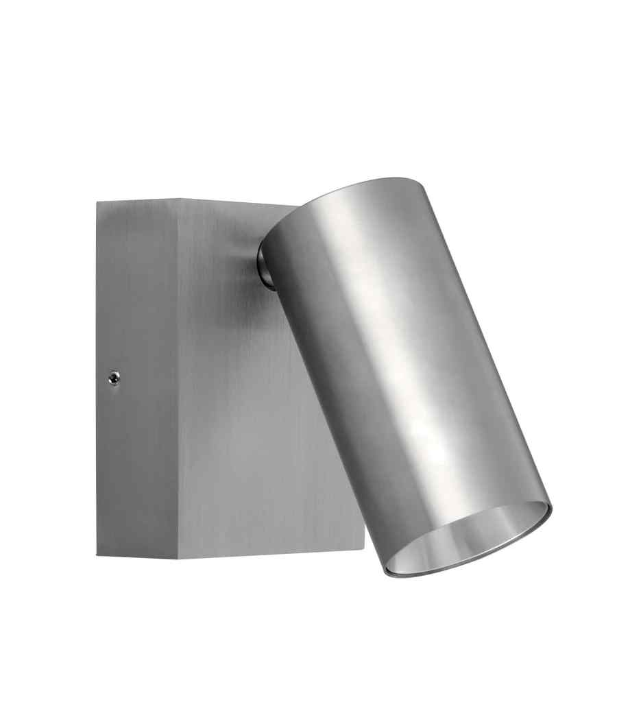 CLA SEC: Surface Mounted LED Tri-CCT Single Adjustable Wall/Pillar Light (Titanium) IP65 - Image 2