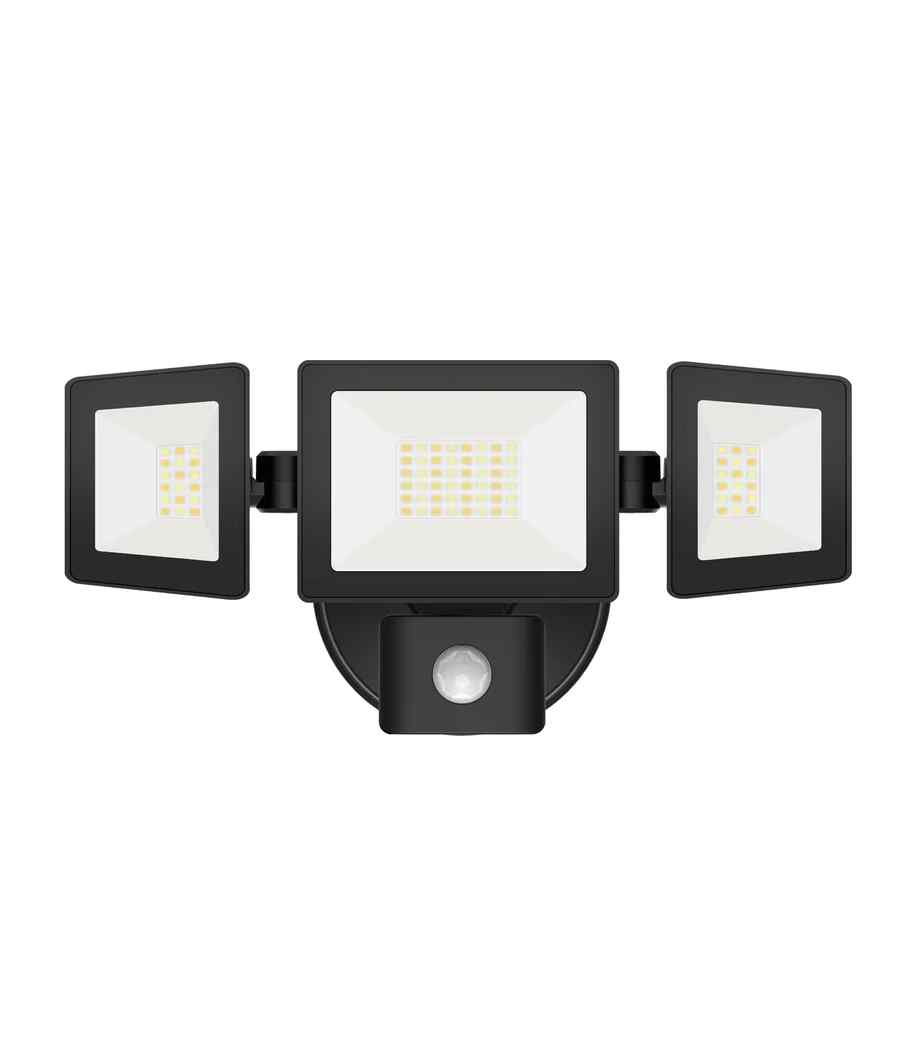 CLA SEC11S: LED Tri-CCT 30W Adjustable Security Light with Sensor IP65