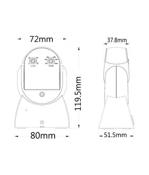 CLA SENS001-002: Infrared Surface Mounted Motion Sensors IP65 - Image 2