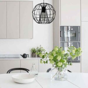 CLA SENTINEL: Modern Minimalist Round Cage Pendant Lights