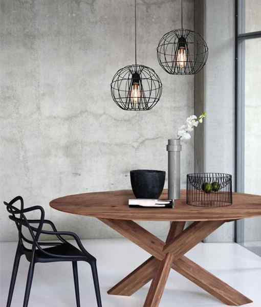 CLA SENTINEL: Modern Minimalist Round Cage Pendant Lights - Image 3