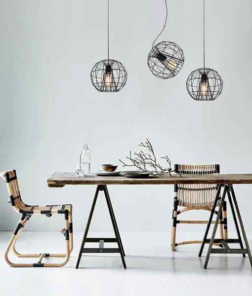 CLA SENTINEL: Modern Minimalist Round Cage Pendant Lights - Image 4