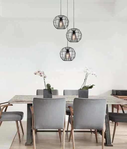 CLA SENTINEL: Modern Minimalist Round Cage Pendant Lights - Image 5