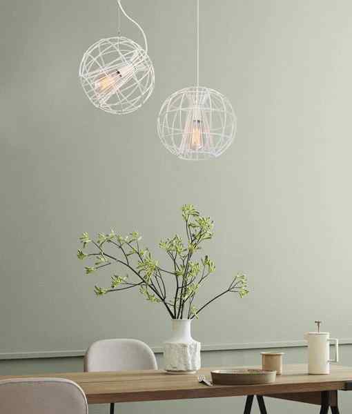 CLA SENTINEL: Modern Minimalist Round Cage Pendant Lights - Image 11