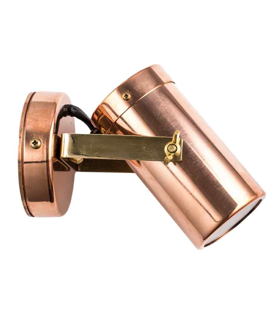 CLA MR16 Exterior Adjustable Head Wall Pillar Spot Light (Light weight Copper) IP54 - Image 2
