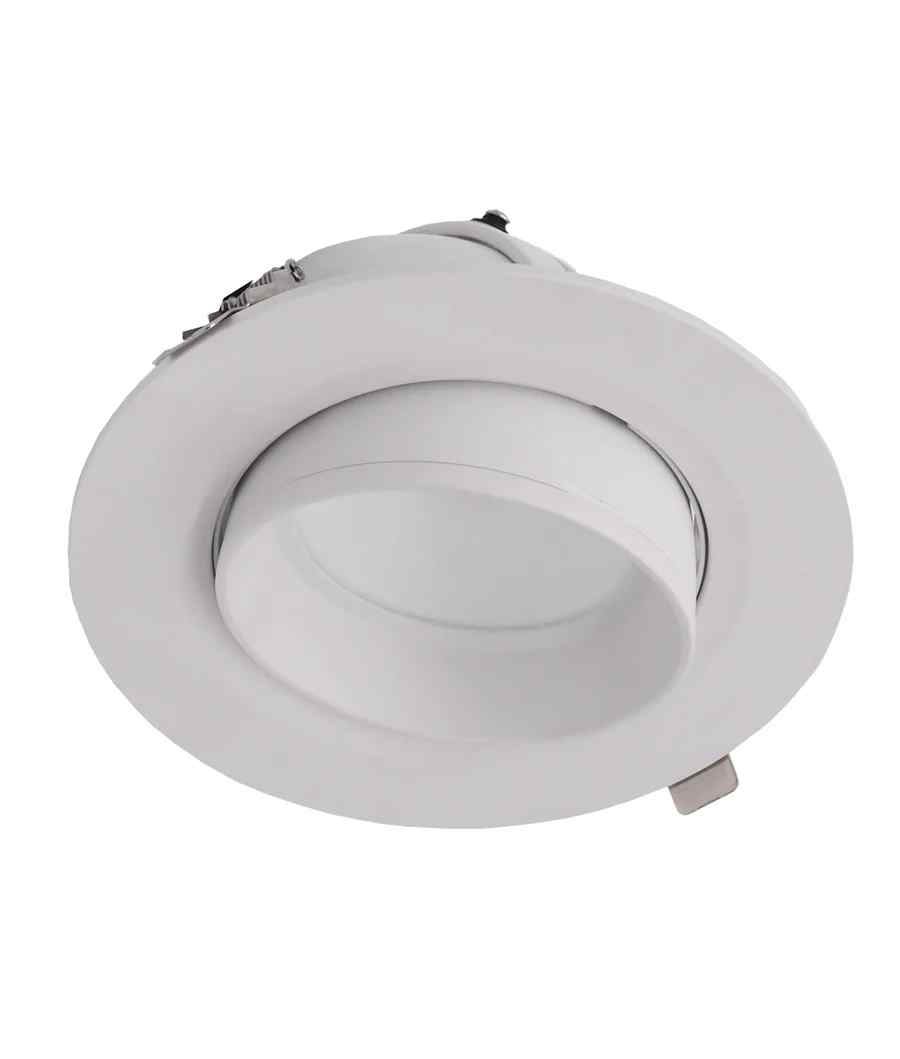 CLA SHOPTRI01: LED Dual Power & Tri-CCT Gimbal White Recessed Shop Lighter - Image 2
