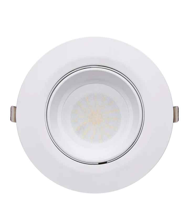 CLA SHOPTRI01: LED Dual Power & Tri-CCT Gimbal White Recessed Shop Lighter - Image 4